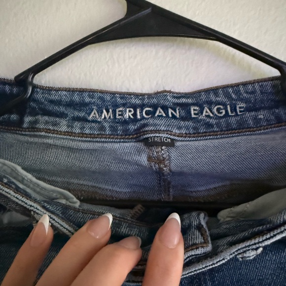 Distressed Blue Jeans - Picture 3 of 3